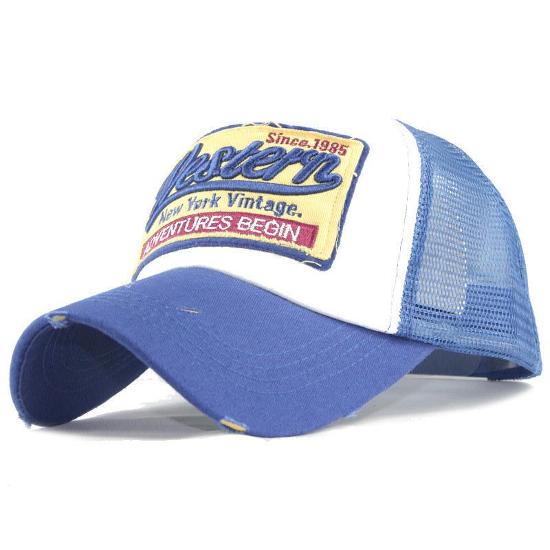 Сетчатые бейсболки Trucker в винтажном стиле Snapback для мужчин и женщин, летние солнцезащитные шляпы