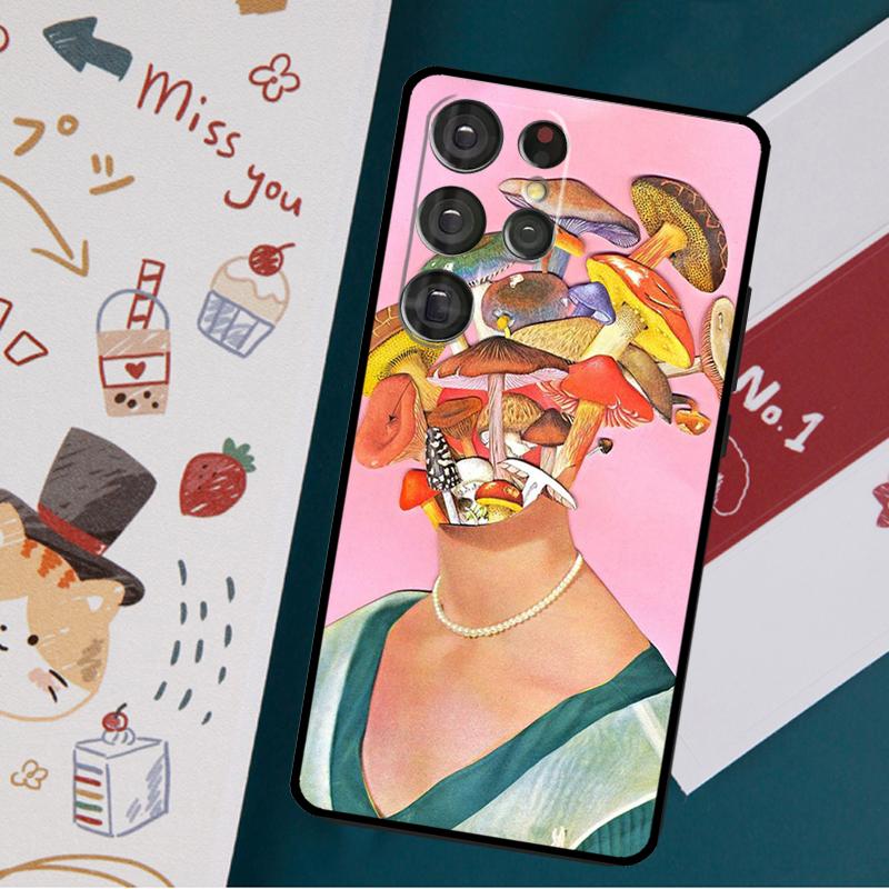 Чехол Indie Hippie Art для Samsung Galaxy S23 S21 S22 Ultra Plus S20 FE Note 20 Note 10 S8 S9 S10 Plus