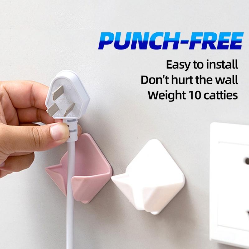 FONKEN Настенный держатель кронштейна с вилкой, креативные кухонные клейкие крючки, вилка для хранения, крючок, проволочный крючок, липкий крючок