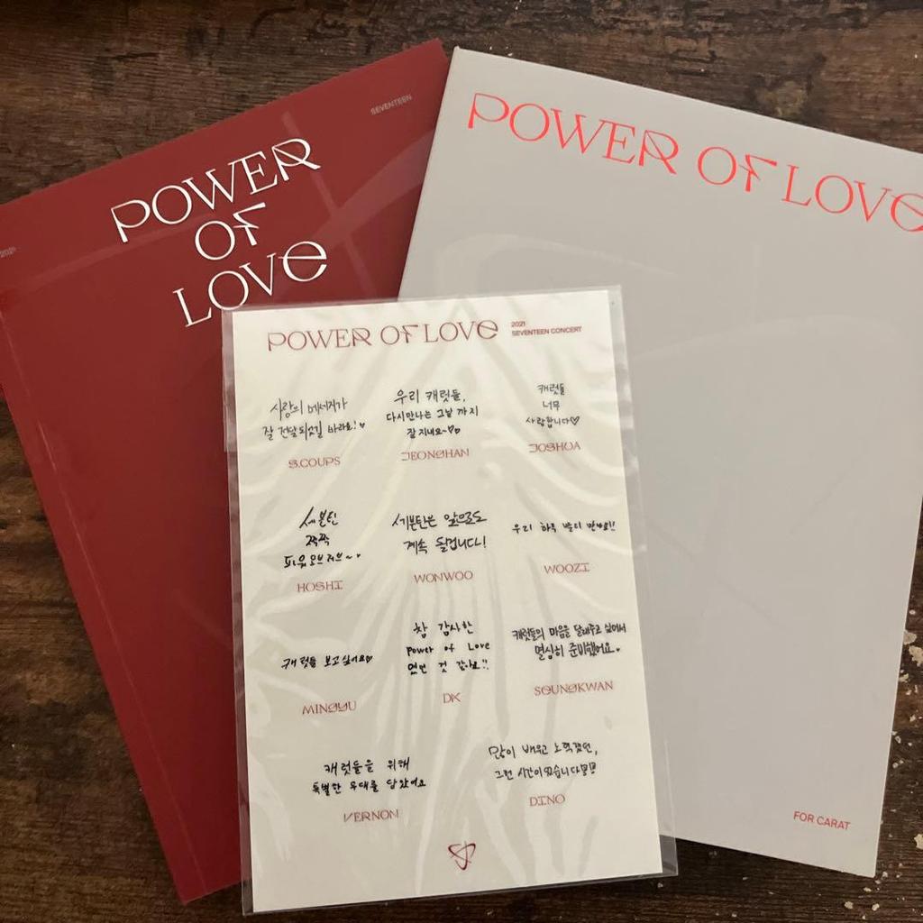 [Б/У] SEVENTEEN POWER OF LOVE 2021