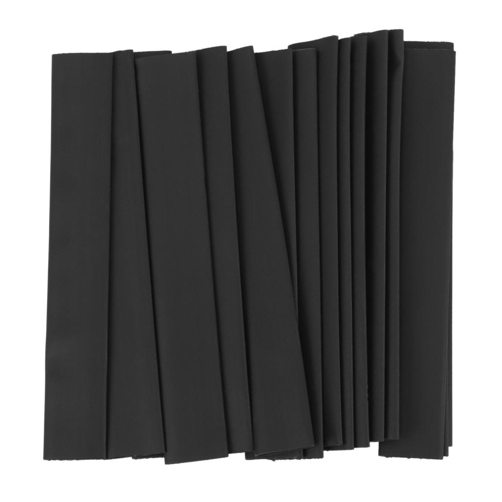 ABWR-254Pcs Black Heat Shrink Sleeving Tubing Tube Assortment Kit