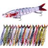 Wobblers for Fishing - Fishing Lures - Wobblers for Pike -134mm 18g Knotty Fish Fake Bait Bagged Fishing Bait 8 Knots Submerged Bait Hard Bait