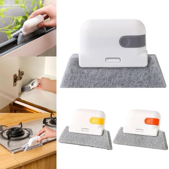 Набор из 7 щеток для чистки с длинной ручкой, сменная губка, скребок для окон, автомобилей, душа, раковины, туалета