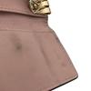 Used Michael Kors 6 key holders MK logo FultonKey holder  pink/gold leather/metal Women