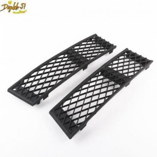 Pair Front Bumper Fog Lamp Grille Cover For BMW 740i 750i 740Li 750Li 760Li