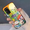 Мультяшный чехол-R-Rugrats для телефона Samsung S26 S25 Plus S20 S20 Plus S22 Ultra S23 FE S21 Plus S21 Ultra Стеклянная крышка
