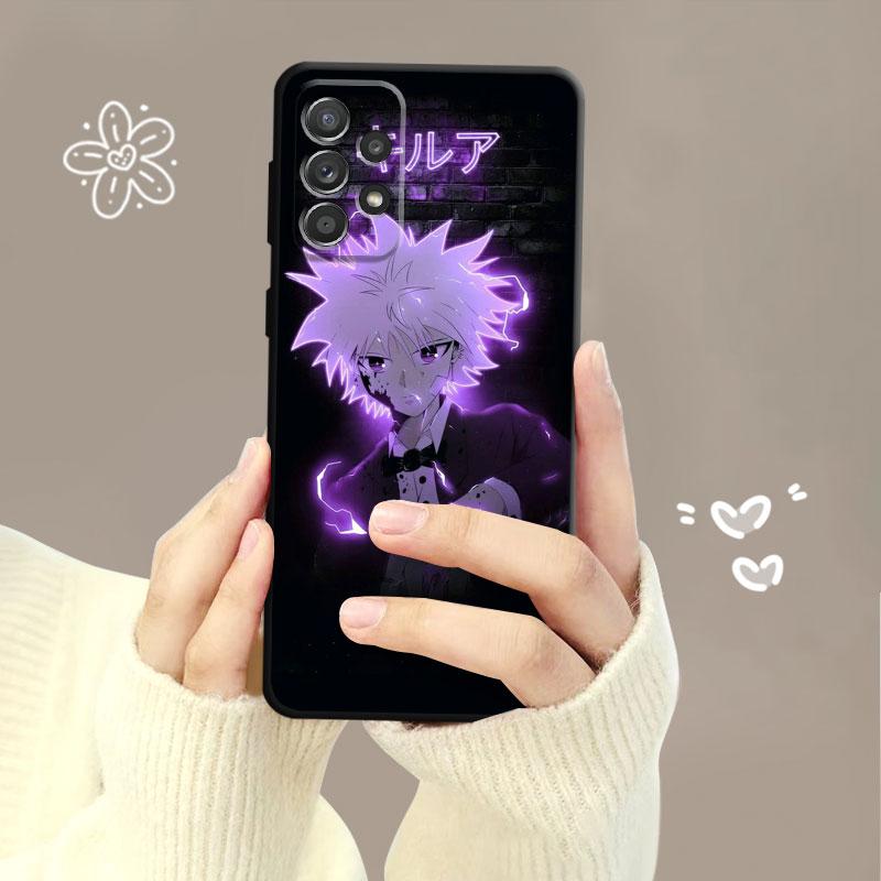 Чехол Hunter × Hunter Killua Zoldyck для Samsung Galaxy A14 A73 A53 A71 A51 A31 A33 A22 A12 A21s A13 A32 A52s A72 A52 A23