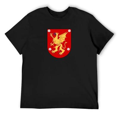 _sterg_tland герб, Швеция футболка больших размеров графическая футболка аниме футболка лето 2025 мужская футболка