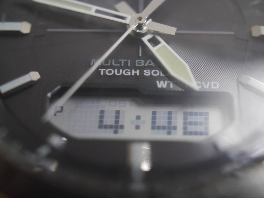 Casio Цифрово-аналоговые часы Wave Ceptor Tough Solar, Ремешок, WVA-M640, Мужские часы, AE226