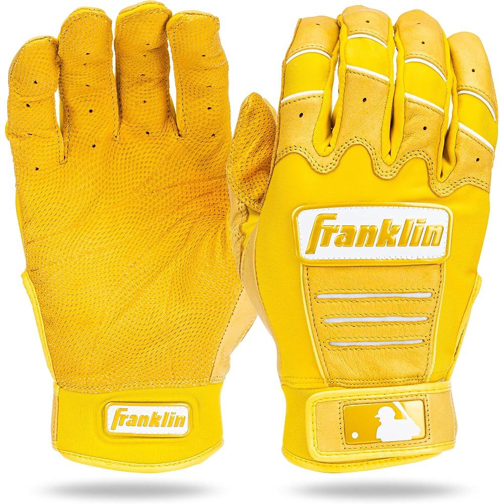 Franklin CFX Pro Hi-Lite Бейсбольные перчатки для отбивания, взрослый размер, для обеих рук, цветные, бейсбольное снаряжение