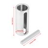 Crank Shaft Sve Adapter 3 / 4 to 1 Inch Hvy Duty Steel CNC NaMachined Step Key Included for Gas Engine Pulley Conversion   Silver 2. Inches Lo