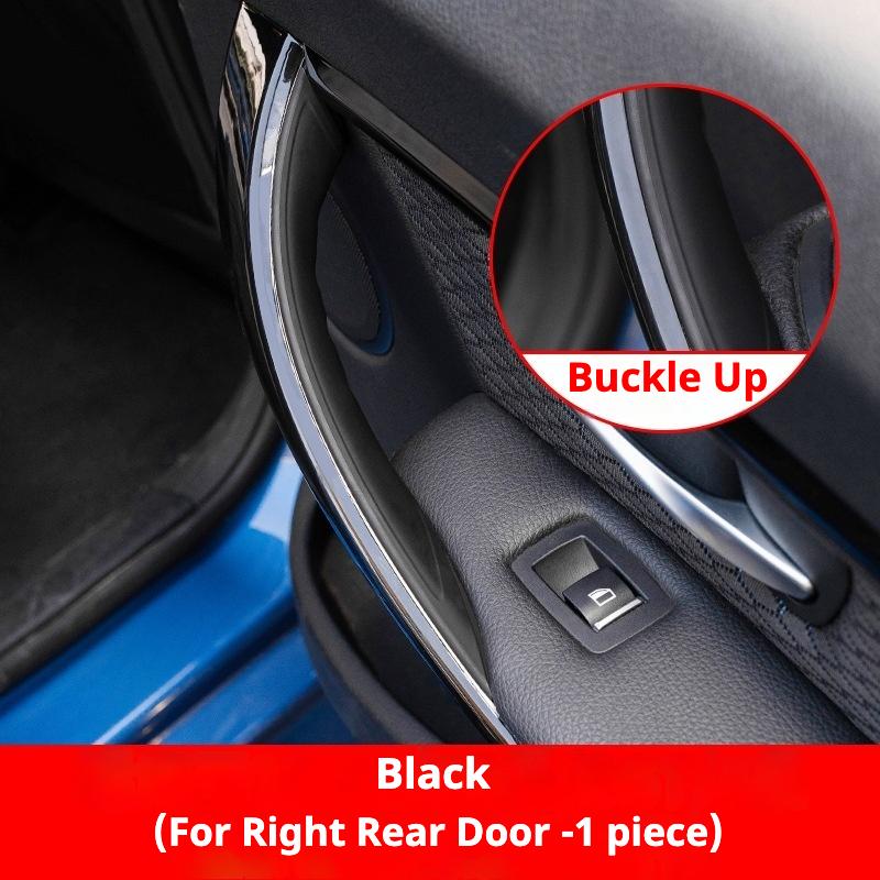ABCDES1Car Interior Door Handles For BMW F30 F31 F32 F34 F36 F80 F82 3 4 Series 3GT ABS Interior Door Handle Pull Protective Cover