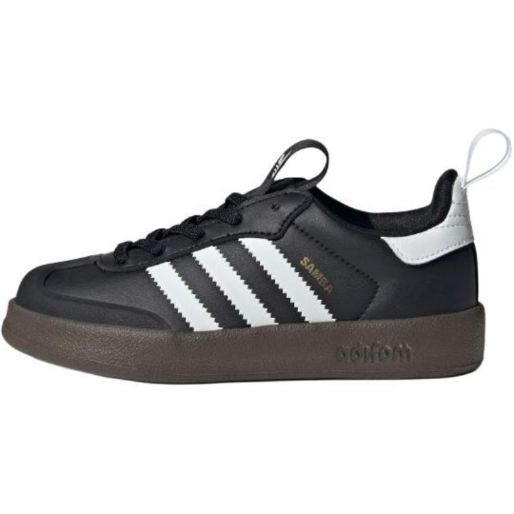 adidas Оригинальные Adifom Samba Синтетическая кожа, Текстиль Устойчивые к истиранию Низкие кеды для скейтборда Черный Белый JH5194