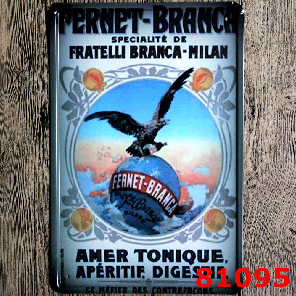 Retro Wine Tin Painting - Vintage Decor for Bar, Bedroom, or Coffee Shop