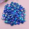 100Pcs DIY For Jewelry Making Heart Acrylic Beads AB Color Wholesale Pendant Necklace Bracelet