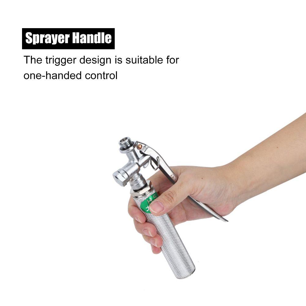 M14*1.5mm Sprayer Handle Silver Garden Sprayer Handle Durable Watering Handle Forestry Use
