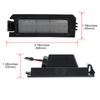 2x Error Free Led License Plate Lights For Hyunda Elantra GT 2017- I30 PD PDE Fastback PD Sonata 2018- Velostar -