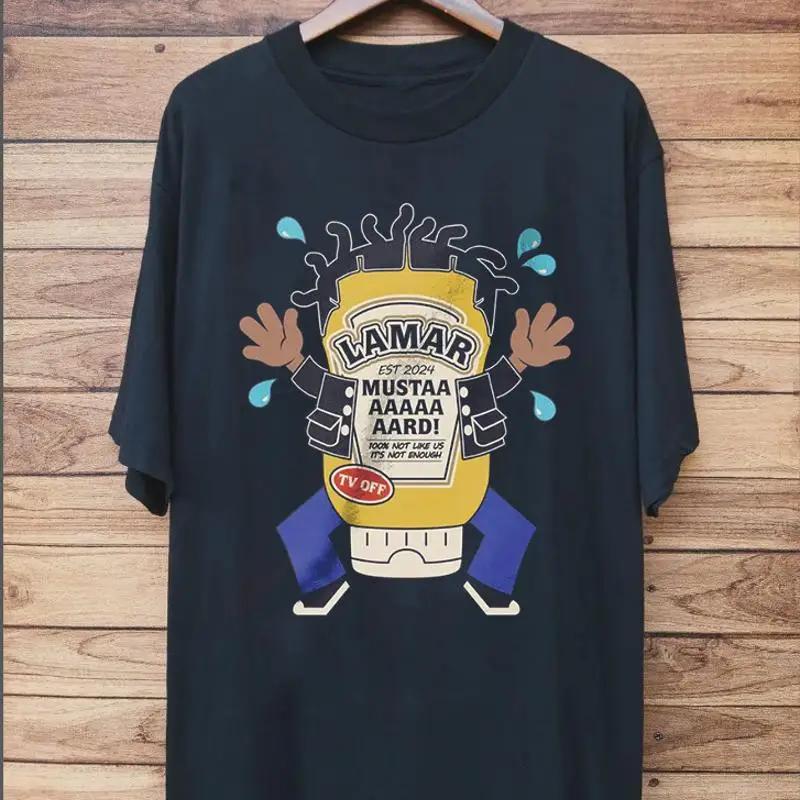 Kendrick Lamar Rapper Mustard Meme T Shirt Full Size S 5xl