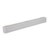 Universal 10 Inch Longboard Surfboard Single Center Tail Fin Box Plug Holder Nylon (White)