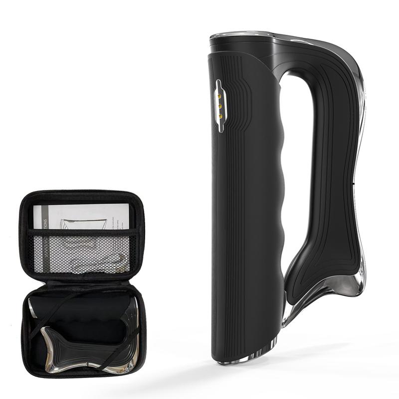 Массажер для фасций, скребок для тела, NEMS, микротоковая вибрация, стимулятор мышц, облегчение, релаксация, формирование фигуры, массажный нож Гуаша