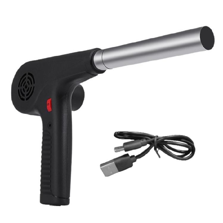 Маленький 5-вольтовый электрический вентилятор для BBQ с регулятором скорости, вентилятор для жарки на гриле, воздуходувка для кемпинга