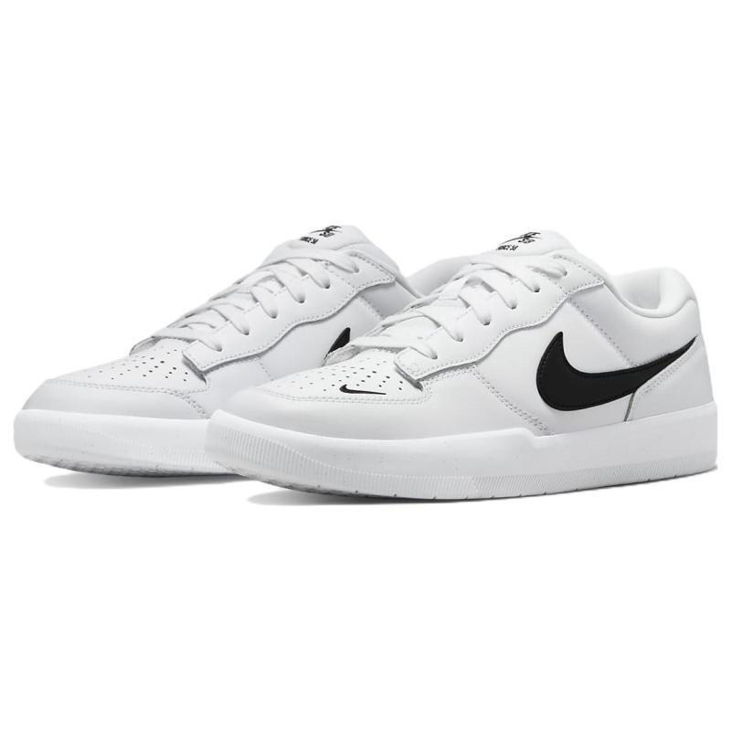 Nike Кеды для скейтборда Sb Force 58 Premium Белые Черные DH7505-101