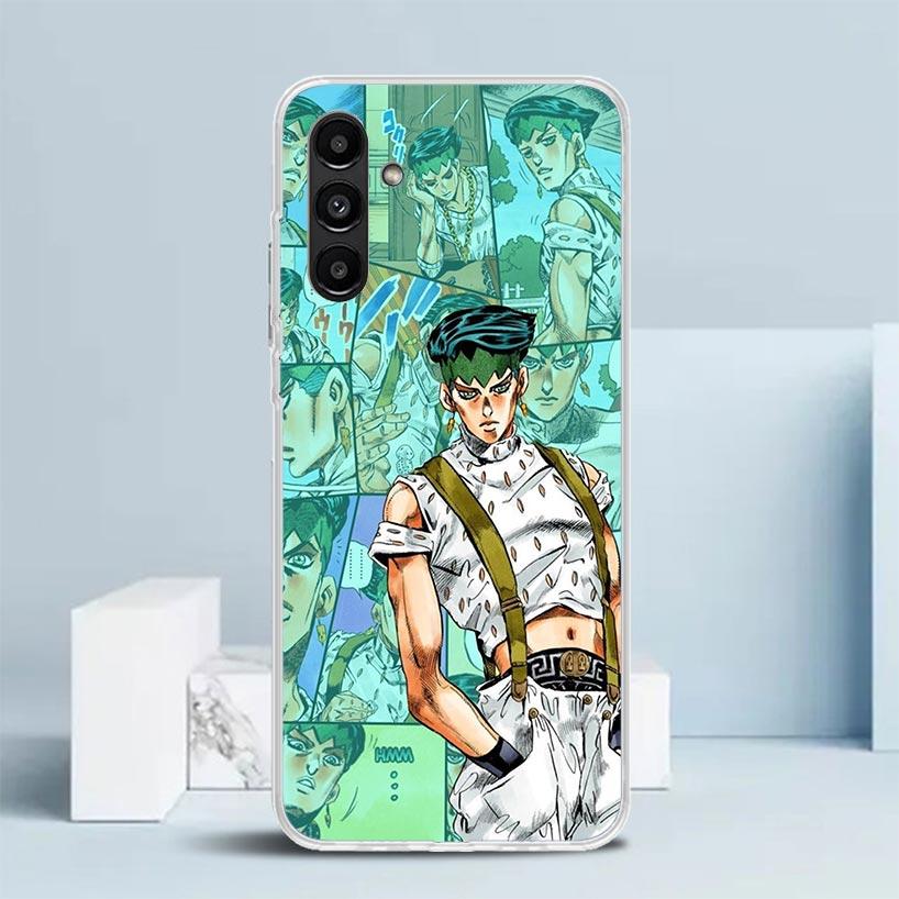 Чехол-обложка JoJo Adventure Rohan Kishibe для Samsung Galaxy A17 A37 A57 A16 A26 A36 A56 A15 A14 A55 Чехол для телефона A13 A53 A25 A35 A24 A34
