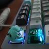 Аниме-аксессуары Хацунэ Мику Колпачки для клавиш Серия Fufuvocaloid Мультяшные Смоляные Персонализированные Трехмерные Колпачки для Клавиш Модели Игрушки Подарки