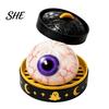 Cute Dumpling Squeeze Toy Ghost Stress Ball with Steamer, Maltose Slow Rising Toy, Creative Halloween Desk Decor Fidget Sensory for Anxiety Relief And