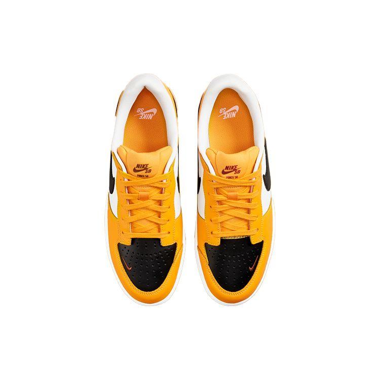 Nike Force 58 Premium SB Laser Orange Unisex Sneakers Gold University-Gold Black DH7505-700