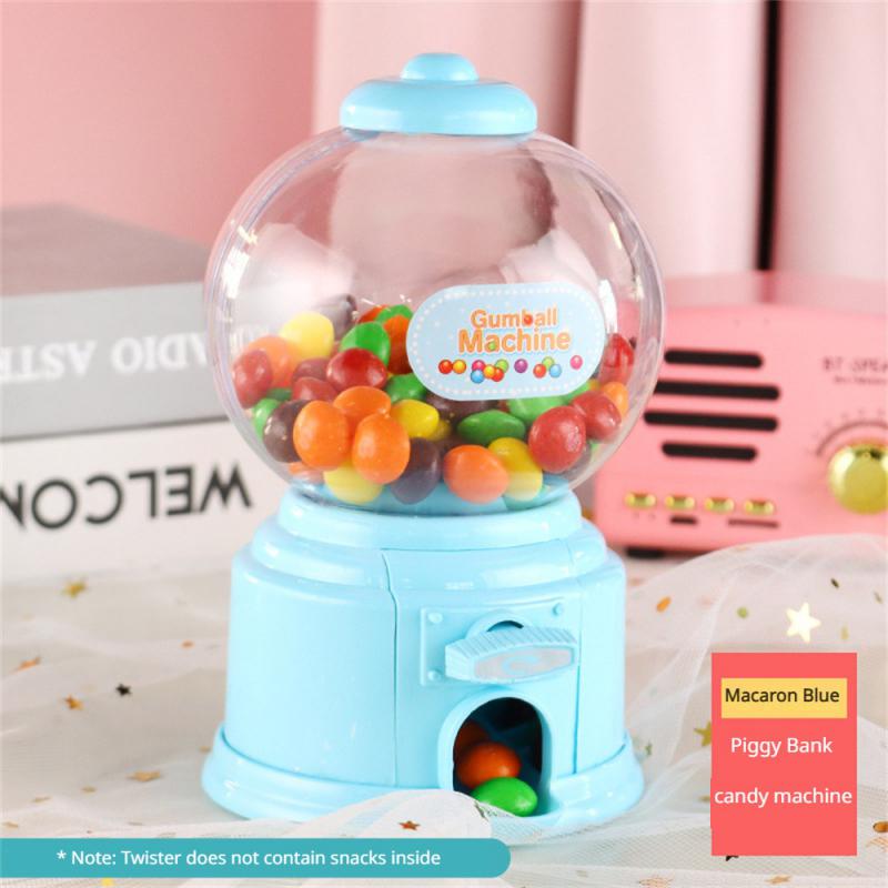 Разноцветный милый сладкий мини-аппарат для конфет, дозатор мыльных пузырей, монетница, детские игрушки, детский подарочный диспенсер, коробка, бутылка