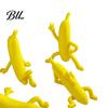 Innovative Gift for Friends 4PCS Funny Banana Man Figurine, 3D Printed Character Desktop Fun Office Desk Toys Ornaments, Novelty Cute Tabletop