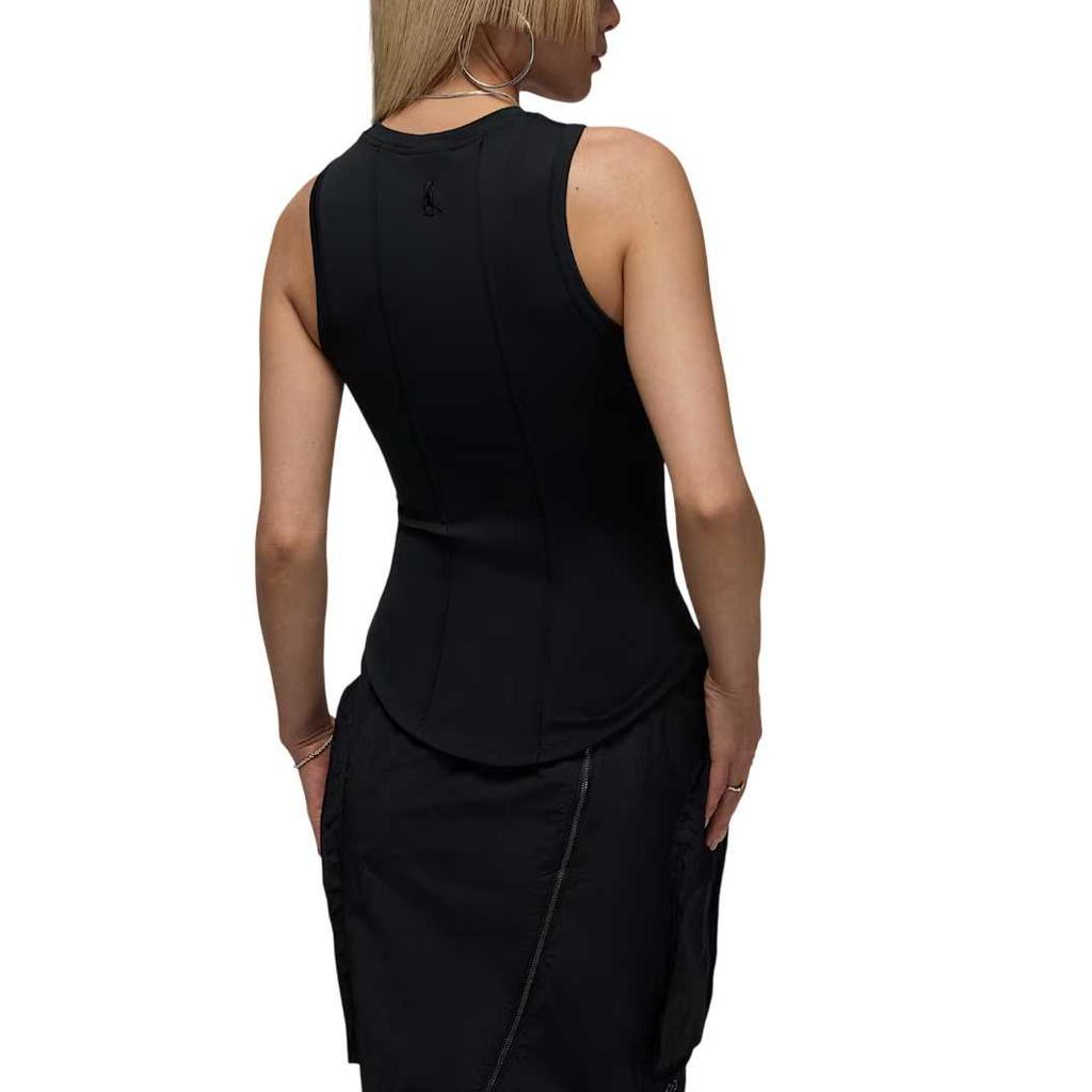 Jordan X Téla Топ-майка женский с круглым вырезом, однотонный, приталенный крой IB0931-010