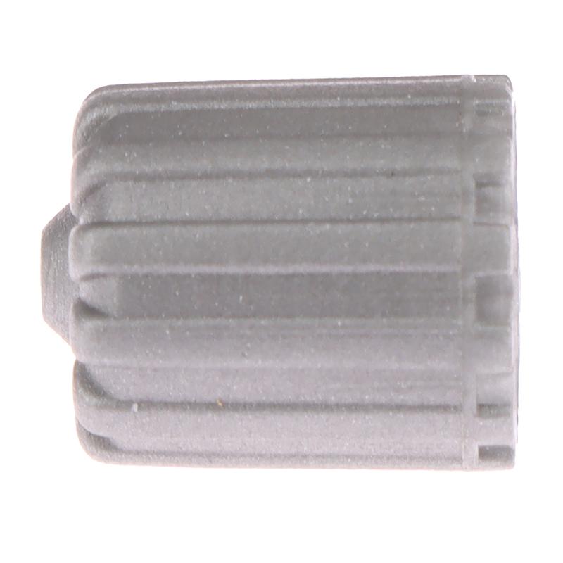 10Pcs Car Tire Valve Stem Caps Nylon Tyre Air Port Dust Covers W/ Gasket Gray Car Accessories For Auto Bike Air Valve Caps