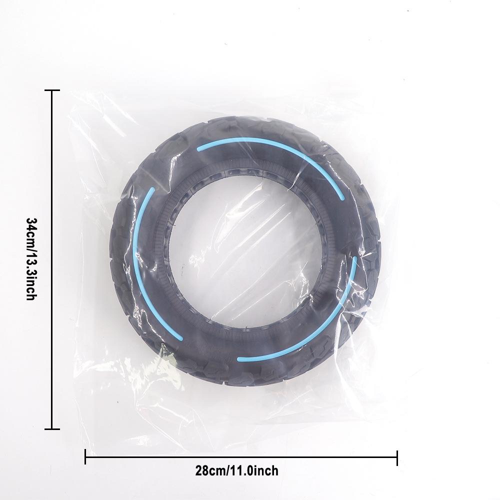 10X3.0 255x80 Цельная резиновая шина для электросамоката ZERO10X/Kugoo - Сотовая проколостойкая конструкция