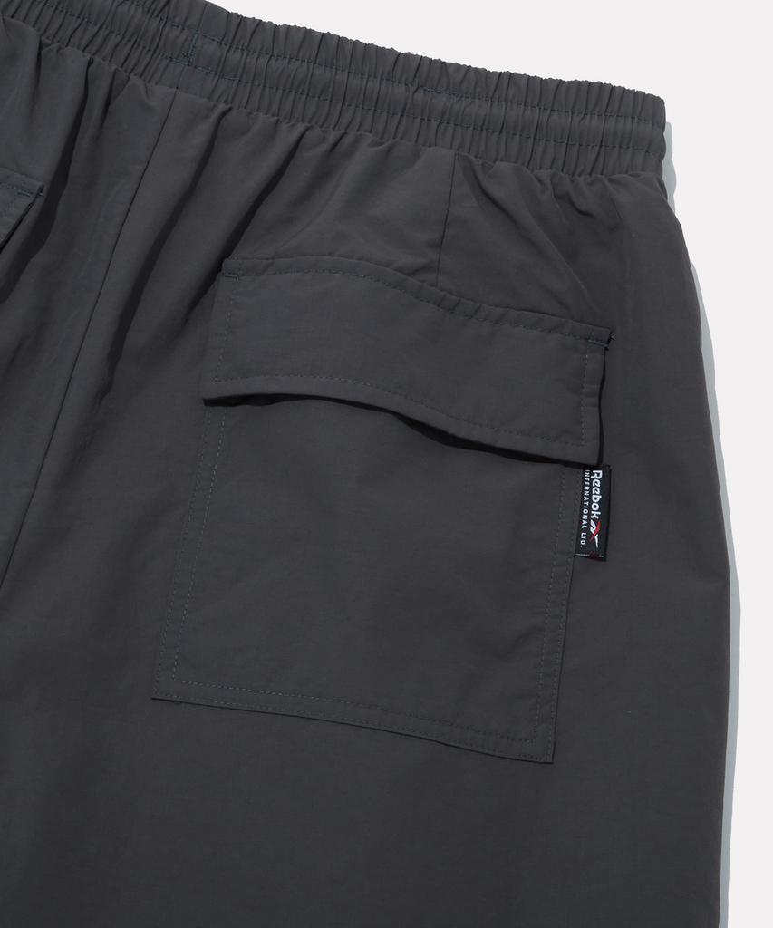 REEBOK Nylon Bermuda Shorts - Charcoal