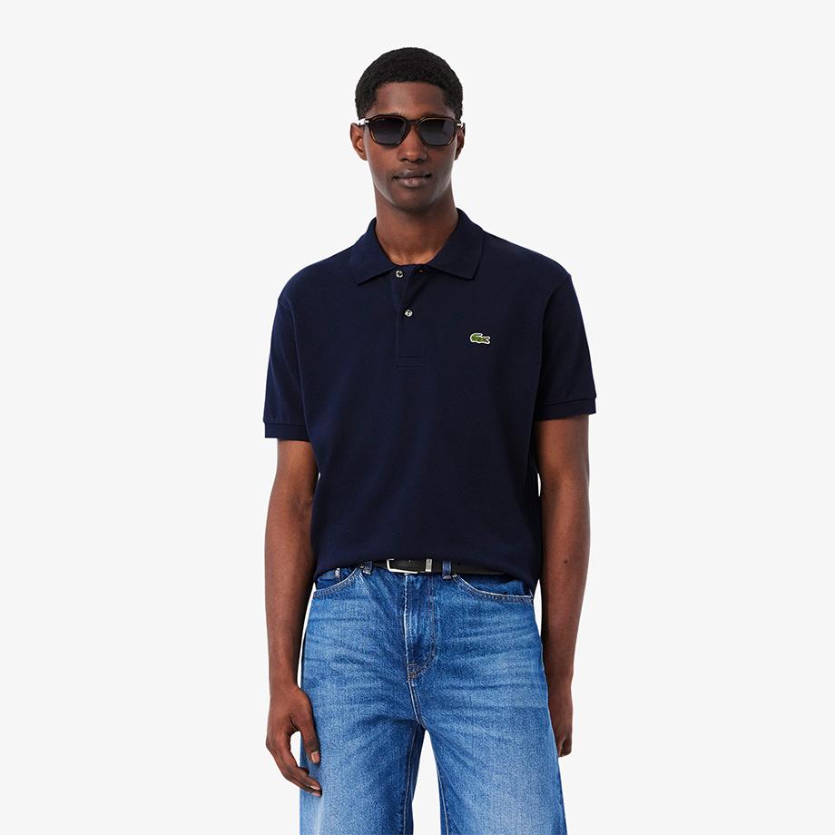 Lacoste Мужская классическая футболка-поло с коротким рукавом L1212-55G166