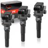 Set of 3 1PZ Ignition Coils Part for EK Town Box Toppo BJ Minica Minicab Otti Clipper and VW JP9-IG1 (Product Code 22462-6A0A0, Number MD346383)