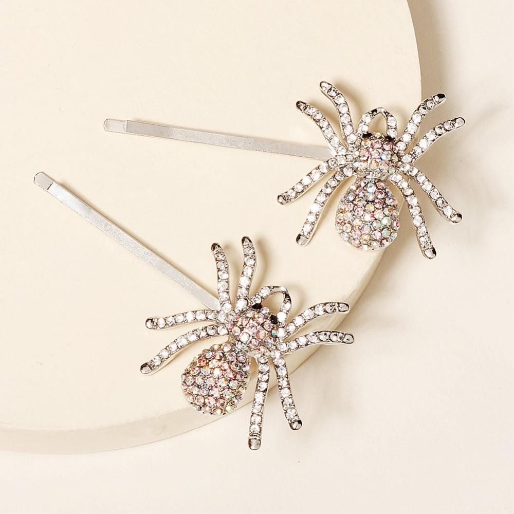 Spider Spider Hair Clips Black Halloween Hair Clips Elegant Bangs Clip Women