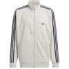 Adidas Originals Stand Collar Striped Zip Long Sleeve Jacket Unisex Jacket White IZ4922