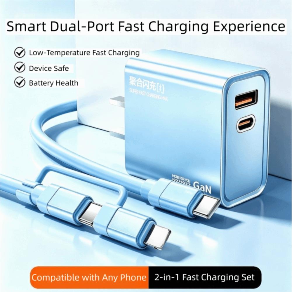 Fast Charging Wall Charger Adapter 30W Phone Charger Adapter Fast Charging Adapter Mobile Phone
