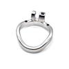 FRKO Stainless Steel Male Penis Rings Adjustable PU Belt Chastity Cage Device Curved Round Accessories Adult Sex Toys Men