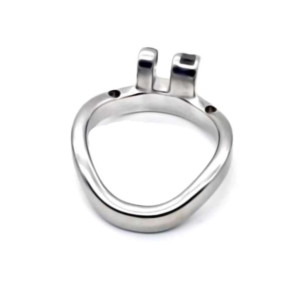 FRKO Stainless Steel Male Penis Rings Adjustable PU Belt Chastity Cage Device Curved Round Accessories Adult Sex Toys Men