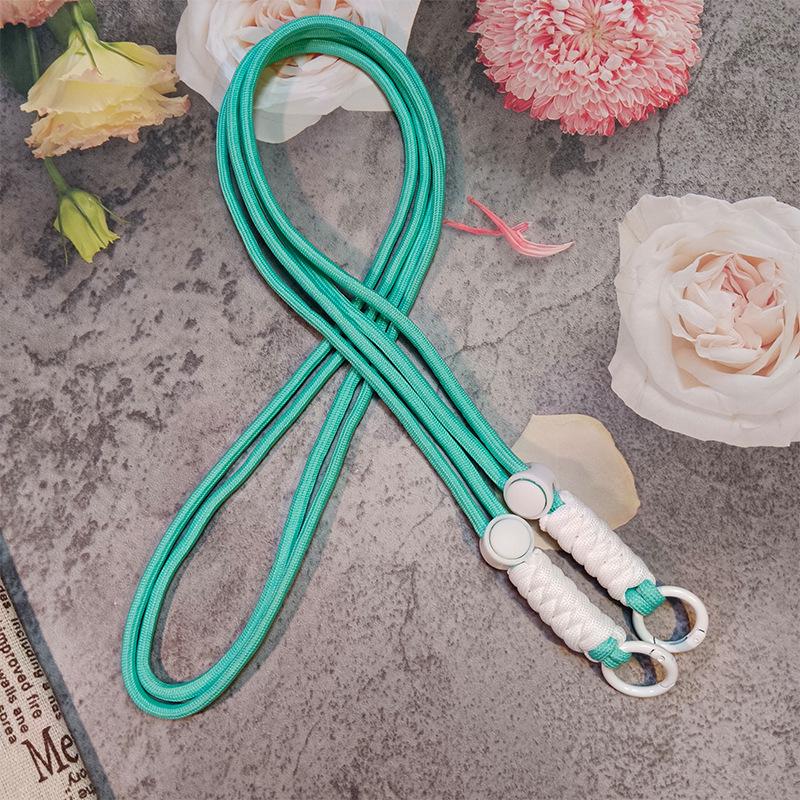 Регулируемый плетеный кроссбоди шнурок для телефона с защитой от потери, с задним зажимом и ремешком для лыжной перчатки