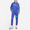 Nike Однотонная толстовка с коротким рукавом и капюшоном, женские топы, синий цвет CU5677-430
