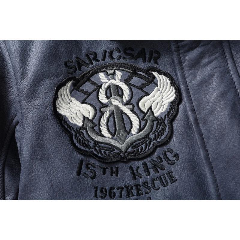 Китайский размер, натуральная кожаная куртка для мужчин, настоящая воловья кожа, военный летный костюм A2, вышитые пилотские пальто, мужская авиационная одежда, осень