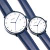 Soue Pair Watch A Basics Pair Watch Ladies Pair Couple 38mm X 30mm Leather Belt Leather Band Blue White Dial [SOUE] Men's