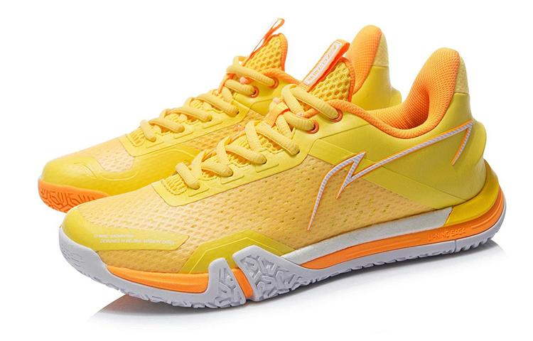 Women's Sneakers Li-Ning Li Ning Saga SE Mesh, Synthetic Leather Patchwork Cushioning Slip Resistant Abrasion