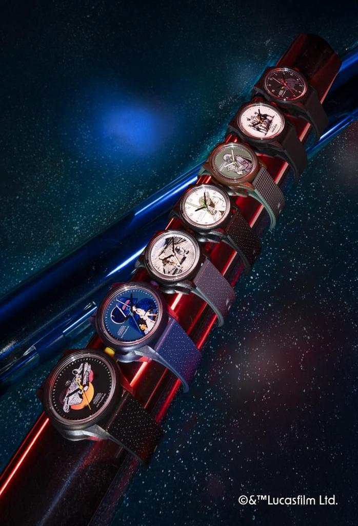 Citizen Star Wars Collection Grogu Mandalorian Smile Solar 10 ATM Water Urethane Brown Q&Q R01A-521VK & Q&Q Watch, Analog, Resistance, Band, Men's