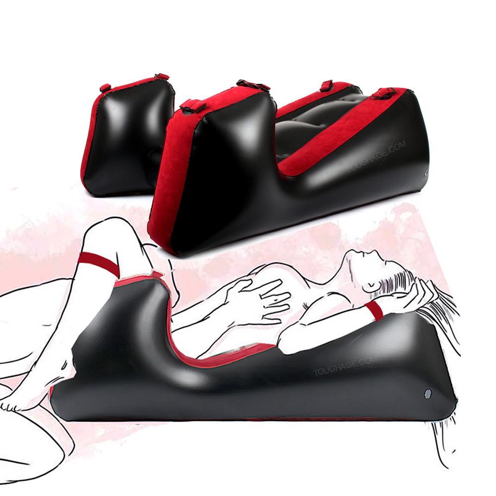 Inflatable Sofa Sexual Furniture Spread Your Legs Change Sex Positions With Handcuffs and Ankle Cuffs SM BDSM